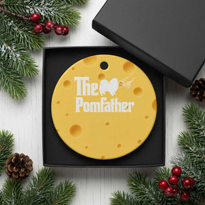 Pomeranian Dad Ceramic Ornament The Pom Father Fathers Day Gifts For Dog Lovers TS10 1pc Yellow Cheese Print Your Wear