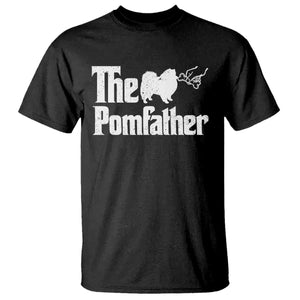 Pomeranian Dad T Shirt The Pom Father Fathers Day Gifts For Dog Lovers TS10 Black Print Your Wear