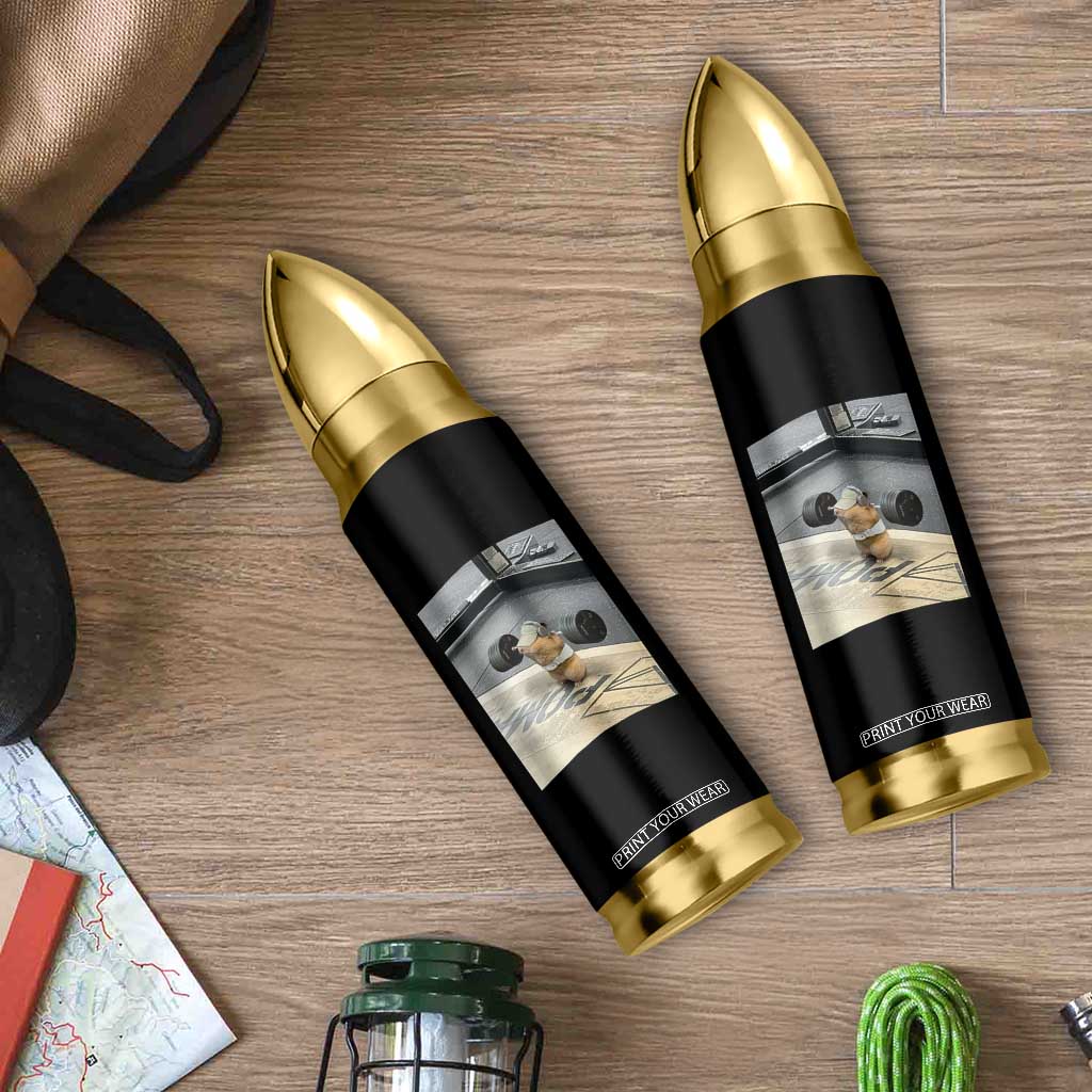 Hamster Gym Bullet Tumbler Funny Rat Workout Weightlifting Pump Cover TS10 Print Your Wear