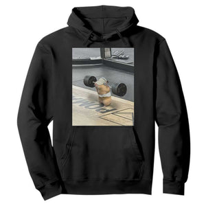 Hamster Gym Hoodie Funny Rat Workout Weightlifting Pump Cover TS10 Black Print Your Wear
