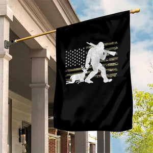 Bigfoot Camo Deer Hunting Garden Flag Camo USA Flag Buck Season Sasquatch TS10 Print Your Wear