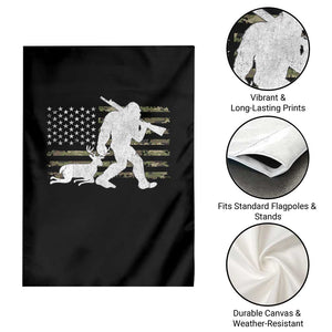 Bigfoot Camo Deer Hunting Garden Flag Camo USA Flag Buck Season Sasquatch TS10 Print Your Wear