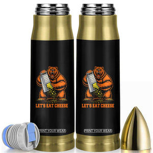 Angry Bear Grating Let's Eat Cheese Bullet Tumbler CFB Game Day Sport Fan TS10 Black Print Your Wear