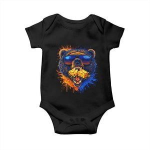 Angry Bear Lets Eat Cheese Baby Onesie CFB Game Day Sport Fan TS10 Black Print Your Wear