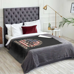 30th Birthday Throw Blanket Vintage 1996 30 Year Old Birthday USA Flag TS10 Print Your Wear