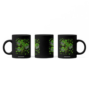 Four Leaf Clover Christian Coffee Mug Irish Lucky Shamrock Faith Hope Love Religious TS10 Print Your Wear