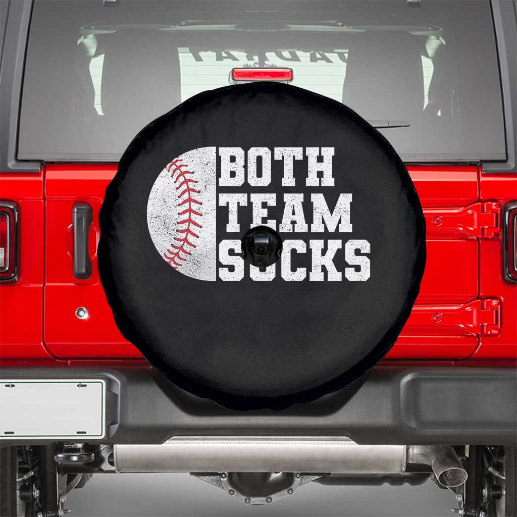 Funny Baseball Spare Tire Cover Both Teams Sucks Meme TS10 Black Print Your Wear