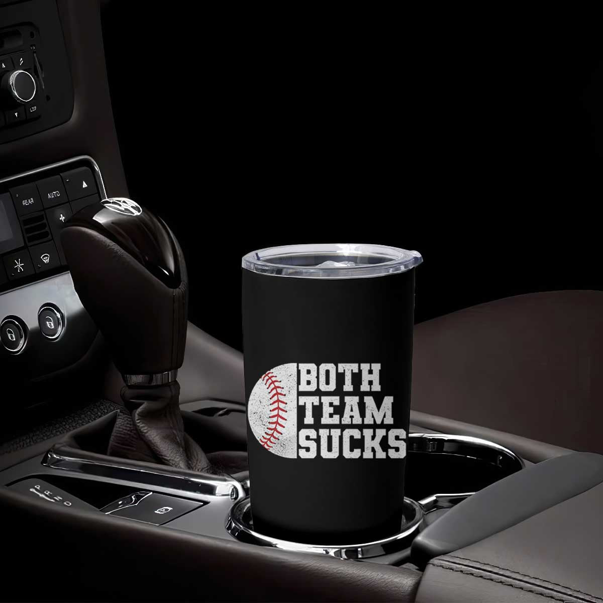 Funny Baseball Tumbler Cup Both Teams Sucks Meme TS10 Print Your Wear
