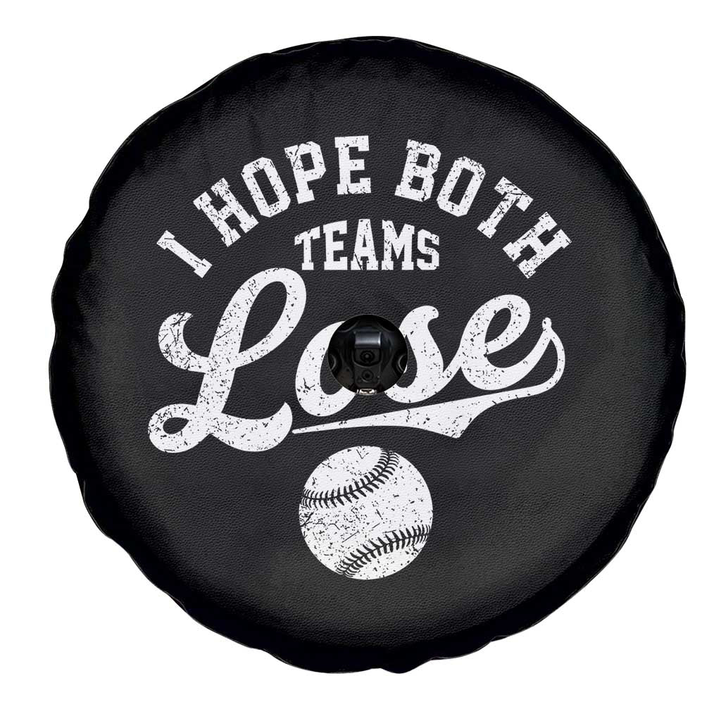 Baseball Meme Spare Tire Cover Retro I Just Hope Both Teams Lost Funny Sayings TS10 Print Your Wear