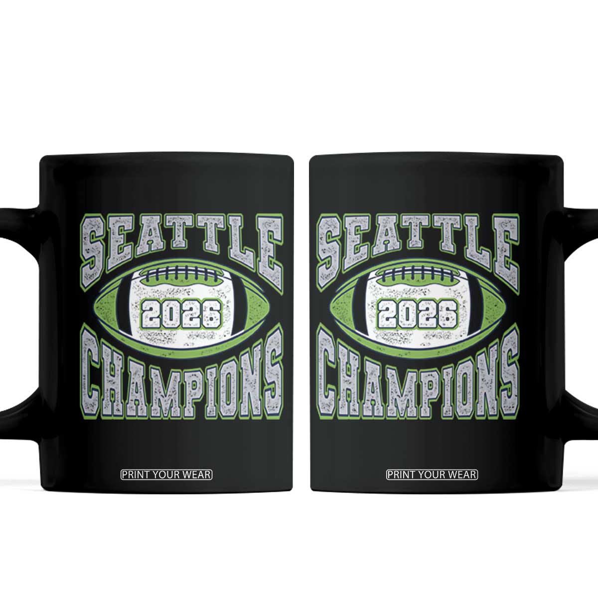 2026 Champion Seattle Coffee Mug Football Lovers TS10 Black Print Your Wear