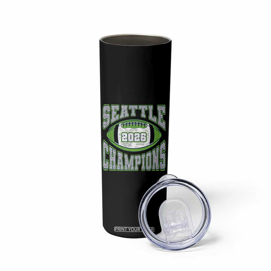2026 Champion Seattle Skinny Tumbler Football Lovers TS10 Print Your Wear