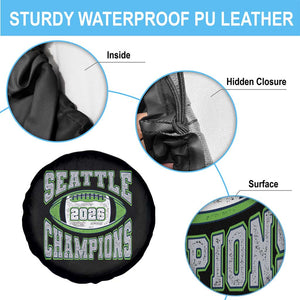 2026 Champion Seattle Spare Tire Cover Football Lovers TS10 Print Your Wear