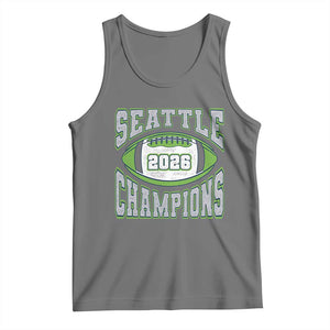2026 Champion Seattle Tank Top Football Lovers TS10 Black Heather Print Your Wear