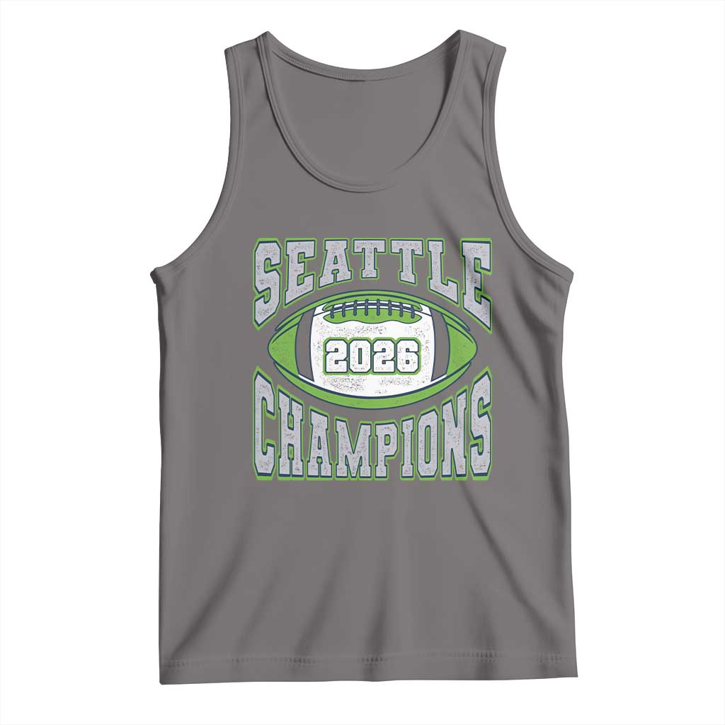 2026 Champion Seattle Tank Top Football Lovers TS10 Deep Heather Print Your Wear
