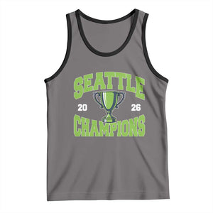 Seattle Champions 2026 Tank Top Retro Gameday Team Fan TS10 Deep Heather Black Print Your Wear