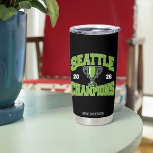 Seattle Champions 2026 Tumbler Cup Retro Gameday Team Fan TS10 Print Your Wear