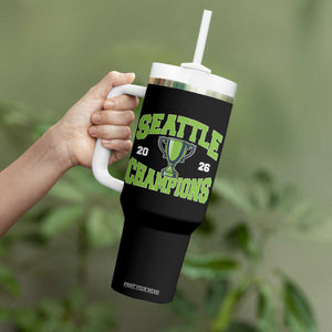 Seattle Champions 2026 Tumbler With Handle Retro Gameday Team Fan TS10 Print Your Wear