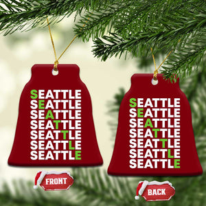 Vintage Seattle Ceramic Ornament Sports Lover Washington City TS10 Print Your Wear
