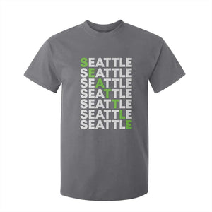 Vintage Seattle T Shirt For Kid Sports Lover Washington City TS10 Charcoal Print Your Wear