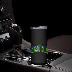 Vintage Seattle Skinny Tumbler Classic Print Retro Varsity TS10 Print Your Wear