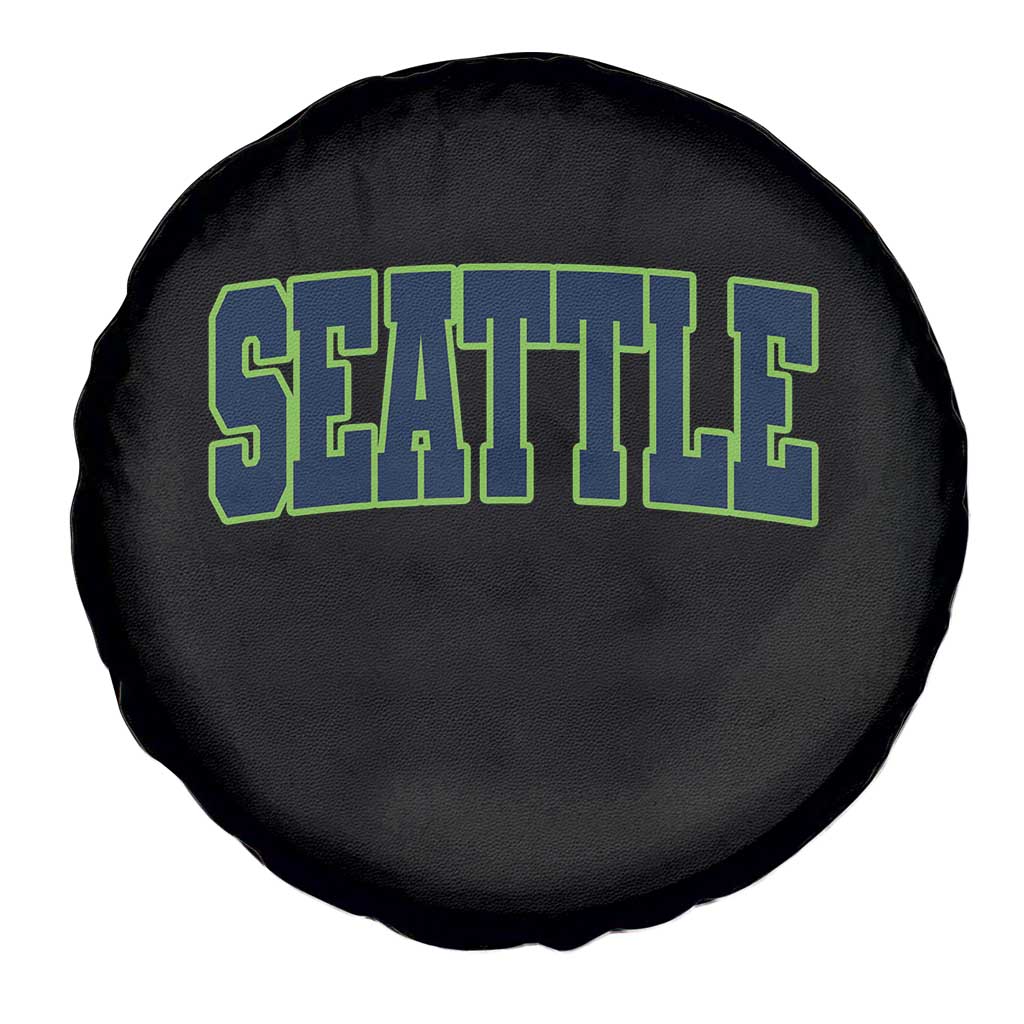 Vintage Seattle Spare Tire Cover Classic Print Retro Varsity TS10 Print Your Wear