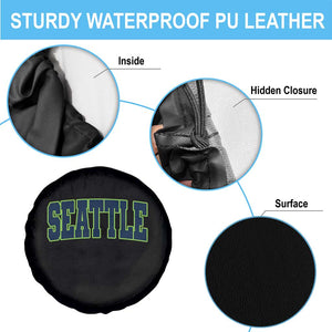 Vintage Seattle Spare Tire Cover Classic Print Retro Varsity TS10 Print Your Wear