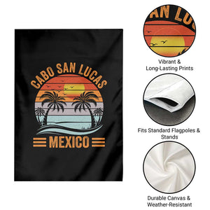 Cabo San Lucas Mexico Garden Flag Beach Summer Vacation Family Trip Retro 70s TS10 Print Your Wear