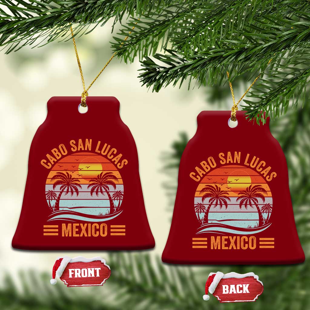 Cabo San Lucas Mexico Ceramic Ornament Beach Summer Vacation Family Trip Retro 70s TS10 Print Your Wear