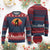 Retro Bigfoot Taco Knit Sweatshirt Funny Cinco de Mayo Sasquatch Lovers - Print Your Wear