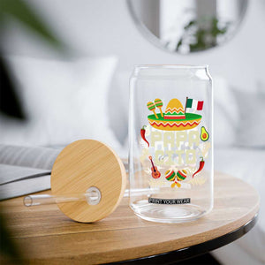 Mexican Dad Glass Can Papa Cito Latino Fathers Day Gift Mexican Pride TS10 Print Your Wear