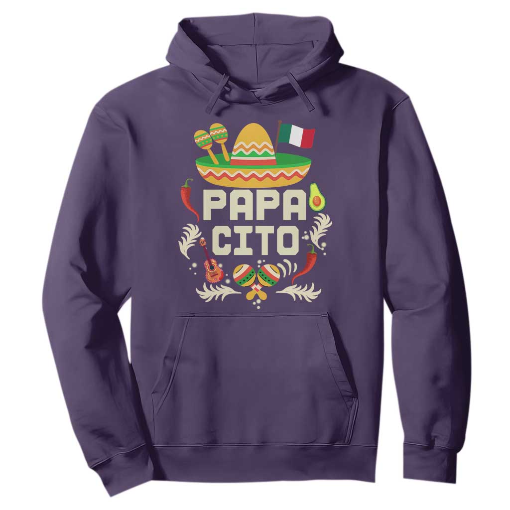 Mexican Dad Hoodie Papa Cito Latino Fathers Day Gift Mexican Pride TS10 Purple Print Your Wear