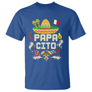 Mexican Dad T Shirt Papa Cito Latino Fathers Day Gift Mexican Pride TS10 Royal Blue Print Your Wear