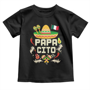 Mexican Dad Toddler T Shirt Papa Cito Latino Fathers Day Gift Mexican Pride TS10 Black Print Your Wear