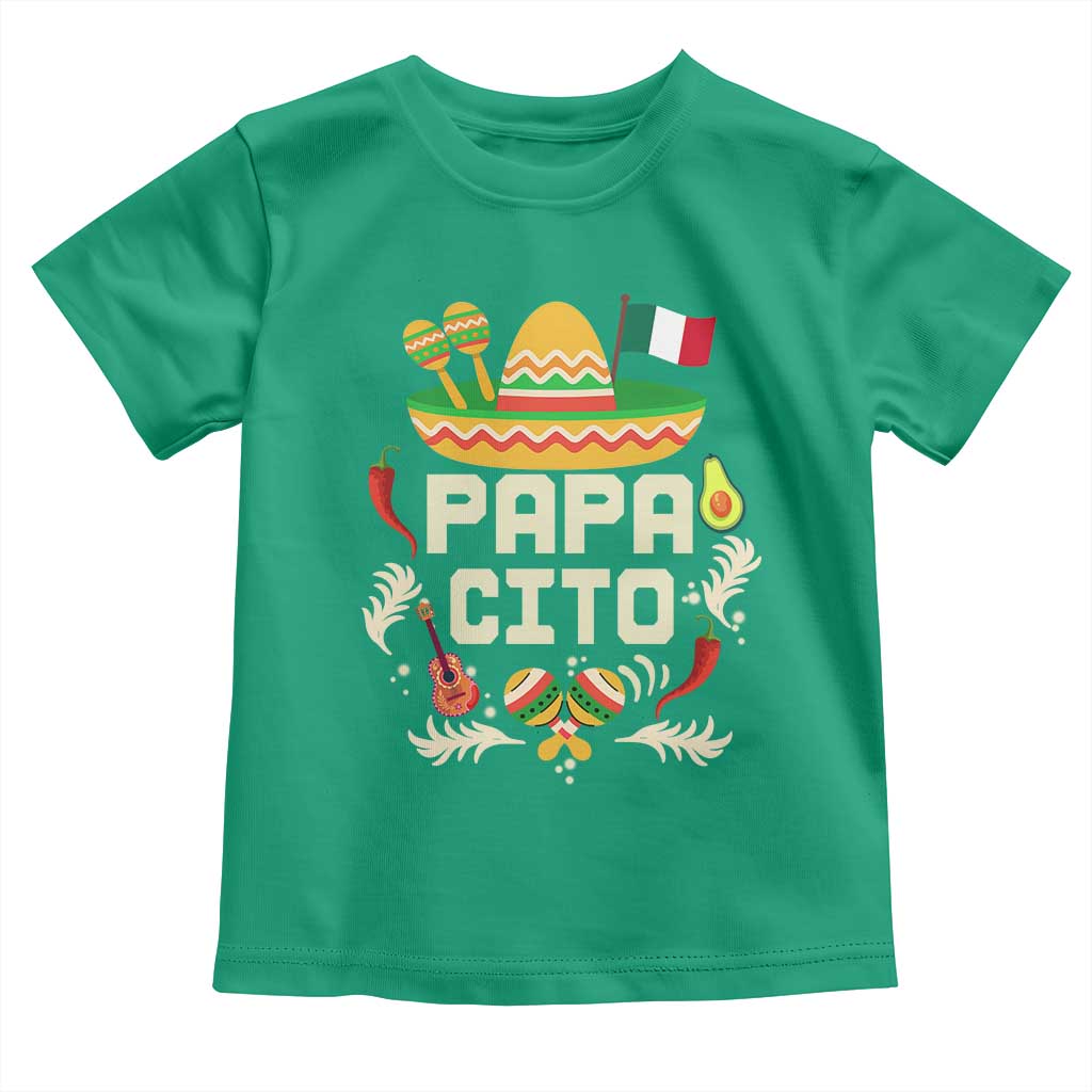 Mexican Dad Toddler T Shirt Papa Cito Latino Fathers Day Gift Mexican Pride TS10 Irish Green Print Your Wear