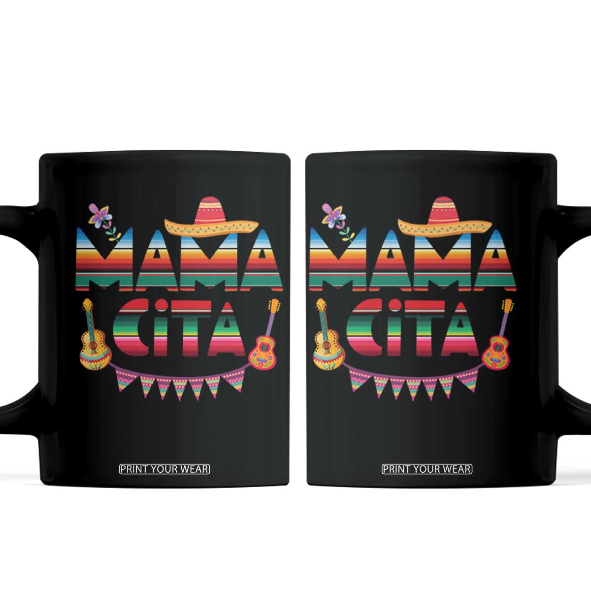 Mama Cita Coffee Mug Mexican Mom Latina Mothers Day Gift TS10 Black Print Your Wear