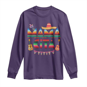 Mama Cita Long Sleeve Shirt Mexican Mom Latina Mothers Day Gift TS10 Purple Print Your Wear