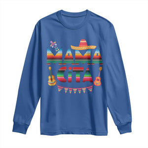 Mama Cita Long Sleeve Shirt Mexican Mom Latina Mothers Day Gift TS10 Royal Blue Print Your Wear