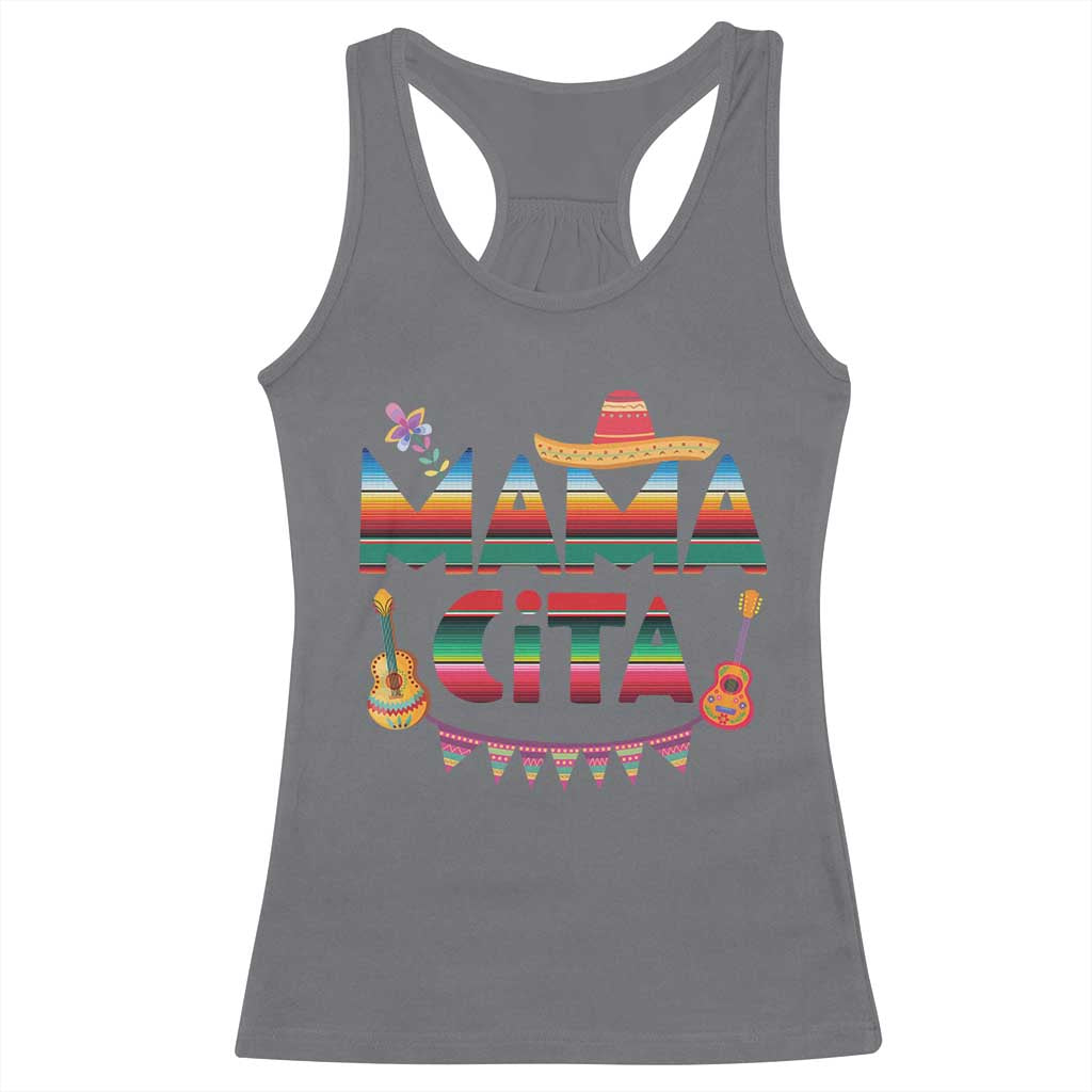 Mama Cita Racerback Tank Top Mexican Mom Latina Mothers Day Gift TS10 Charcoal Print Your Wear