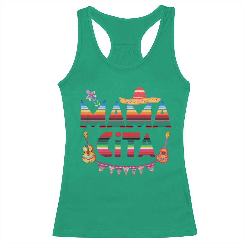Mama Cita Racerback Tank Top Mexican Mom Latina Mothers Day Gift TS10 Irish Green Print Your Wear