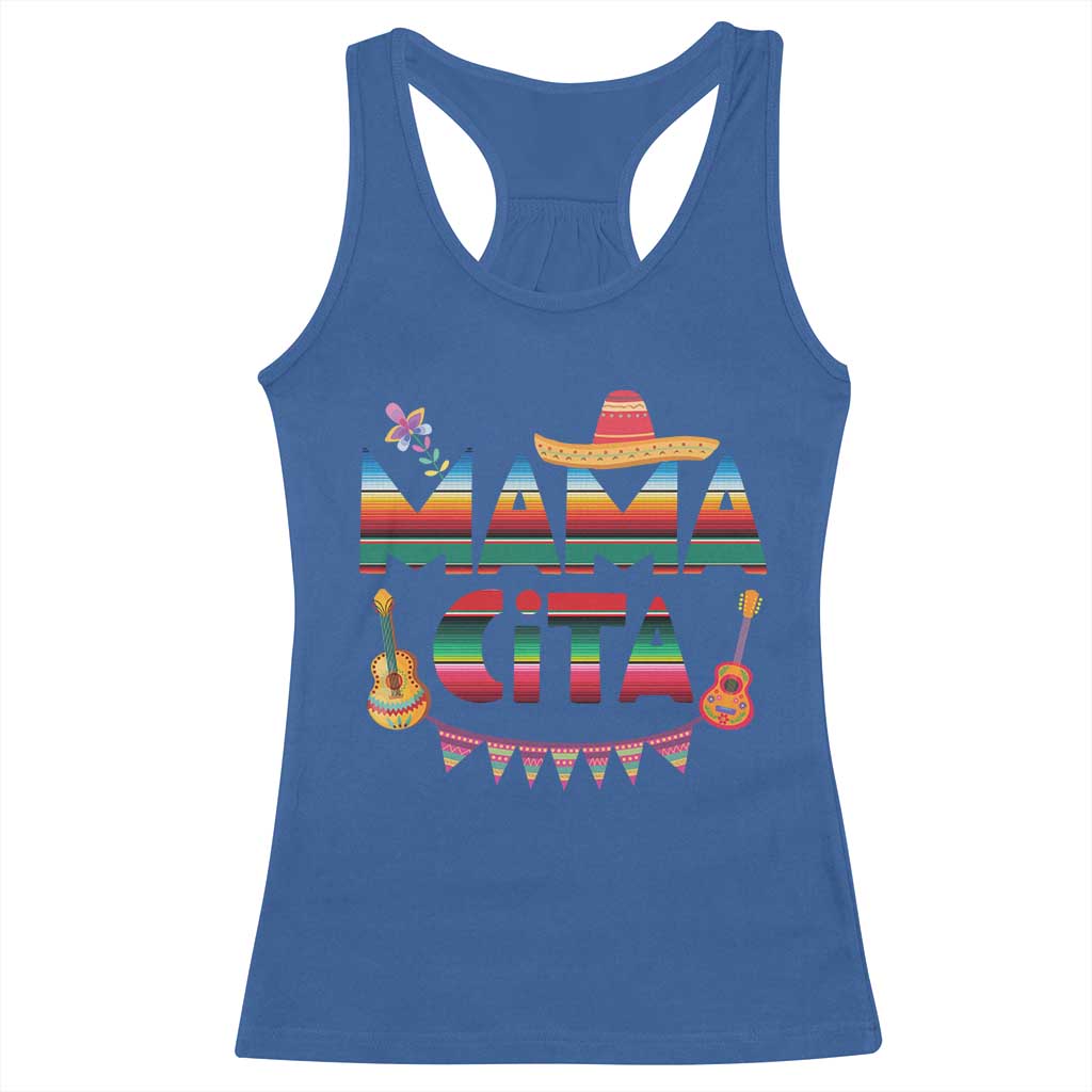 Mama Cita Racerback Tank Top Mexican Mom Latina Mothers Day Gift TS10 Royal Blue Print Your Wear