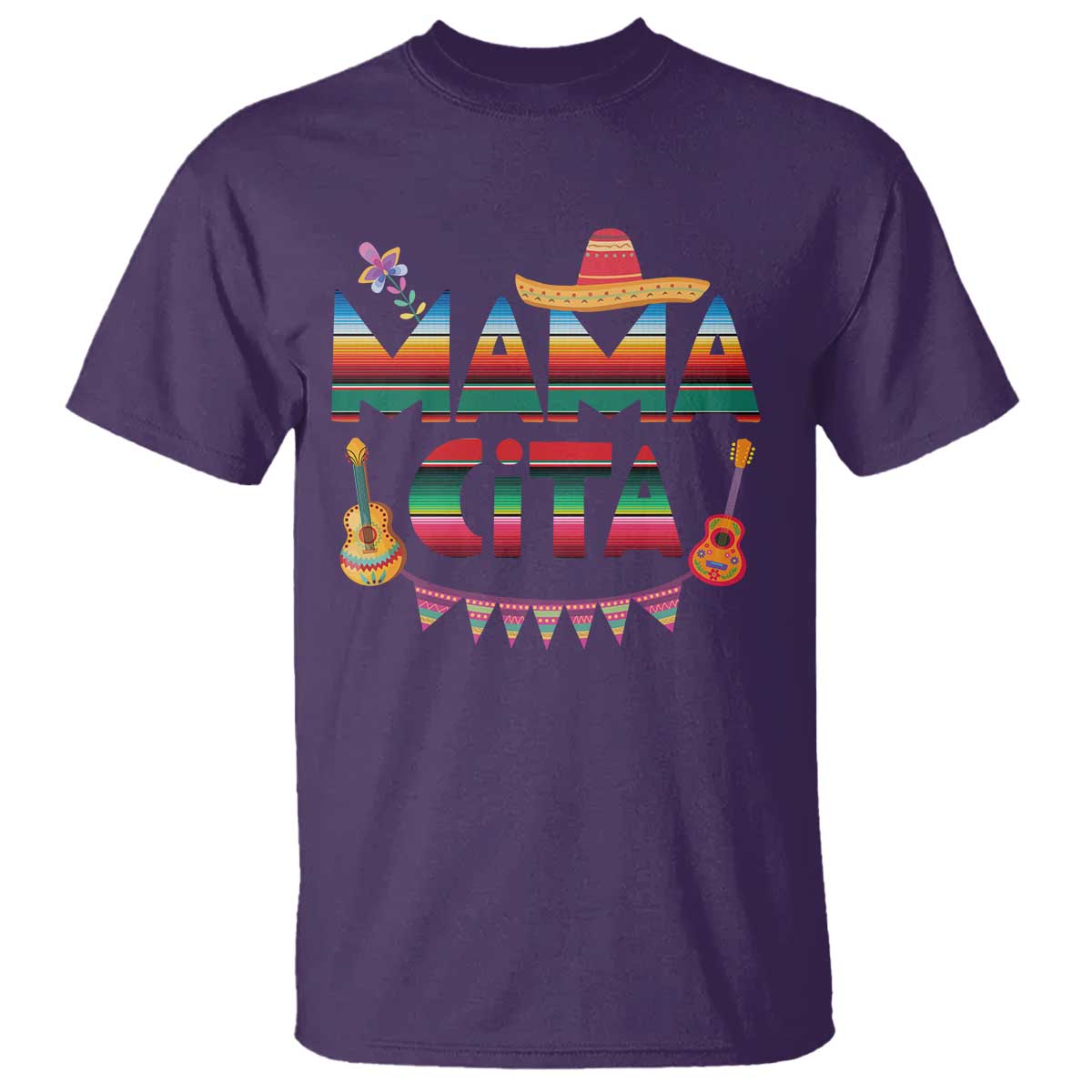 Mama Cita T Shirt Mexican Mom Latina Mothers Day Gift TS10 Purple Print Your Wear