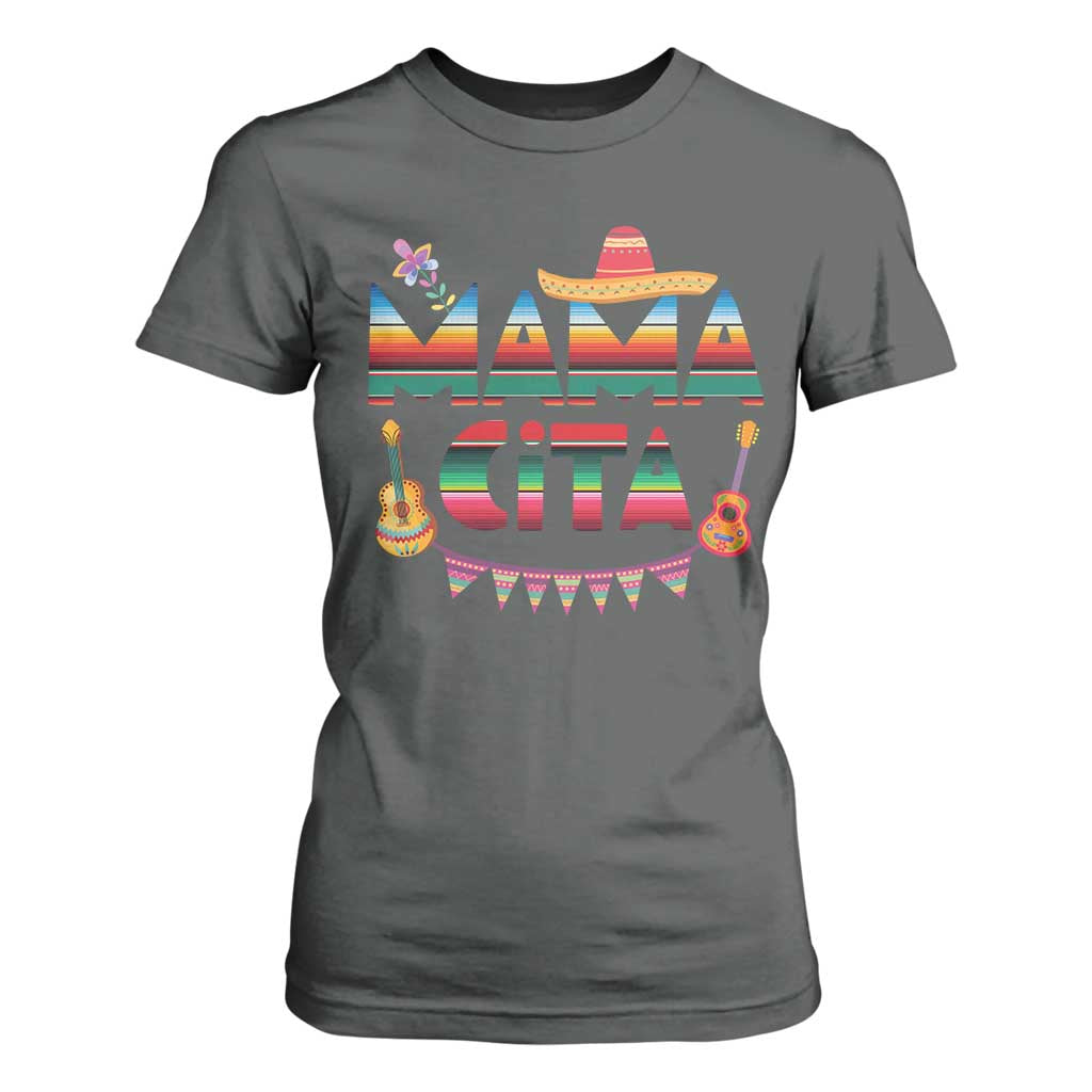 Mama Cita T Shirt For Women Mexican Mom Latina Mothers Day Gift TS10 Dark Heather Print Your Wear