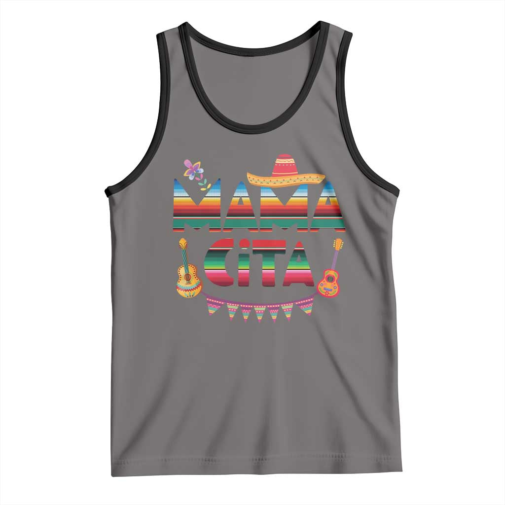 Mama Cita Tank Top Mexican Mom Latina Mothers Day Gift TS10 Deep Heather Black Print Your Wear
