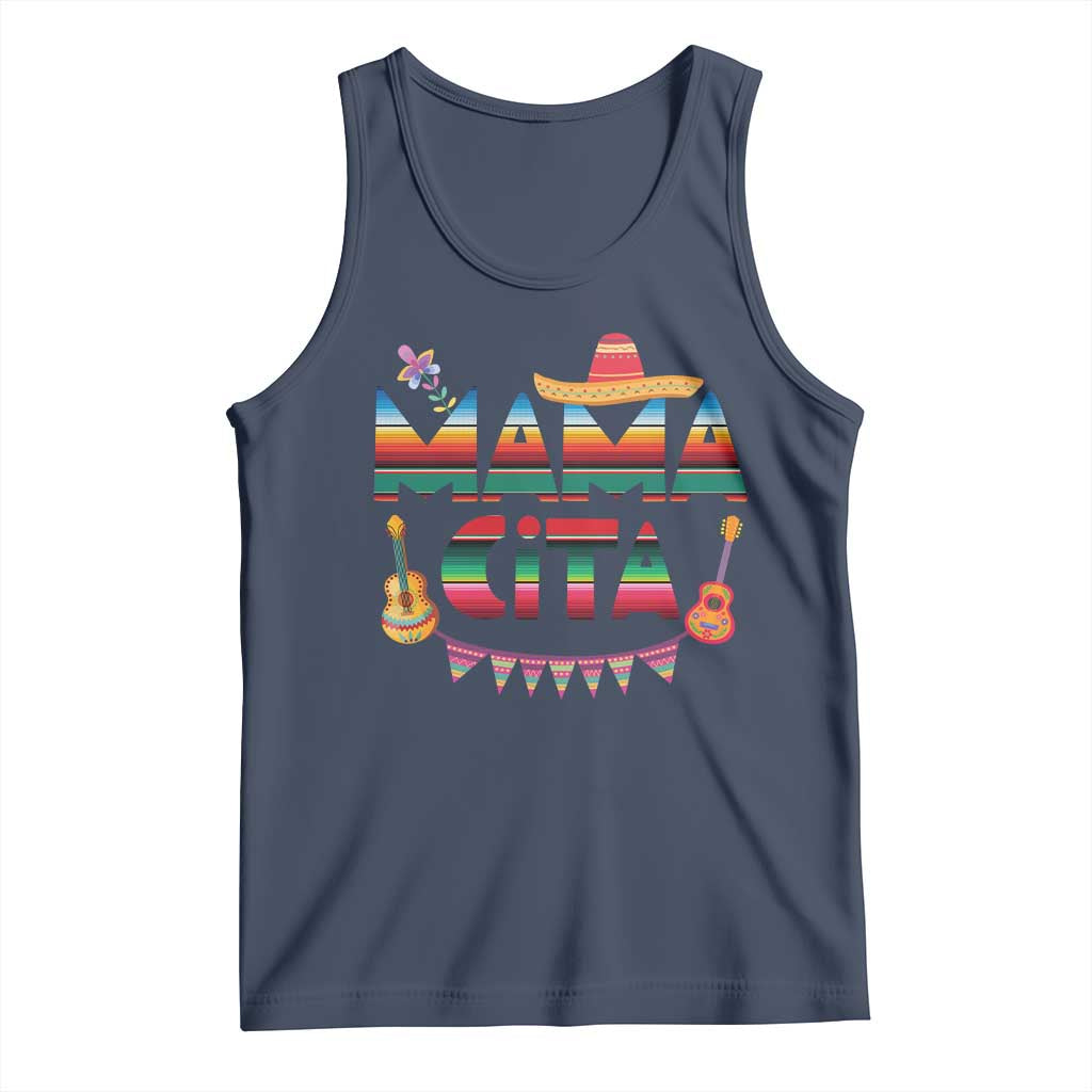 Mama Cita Tank Top Mexican Mom Latina Mothers Day Gift TS10 Navy Print Your Wear
