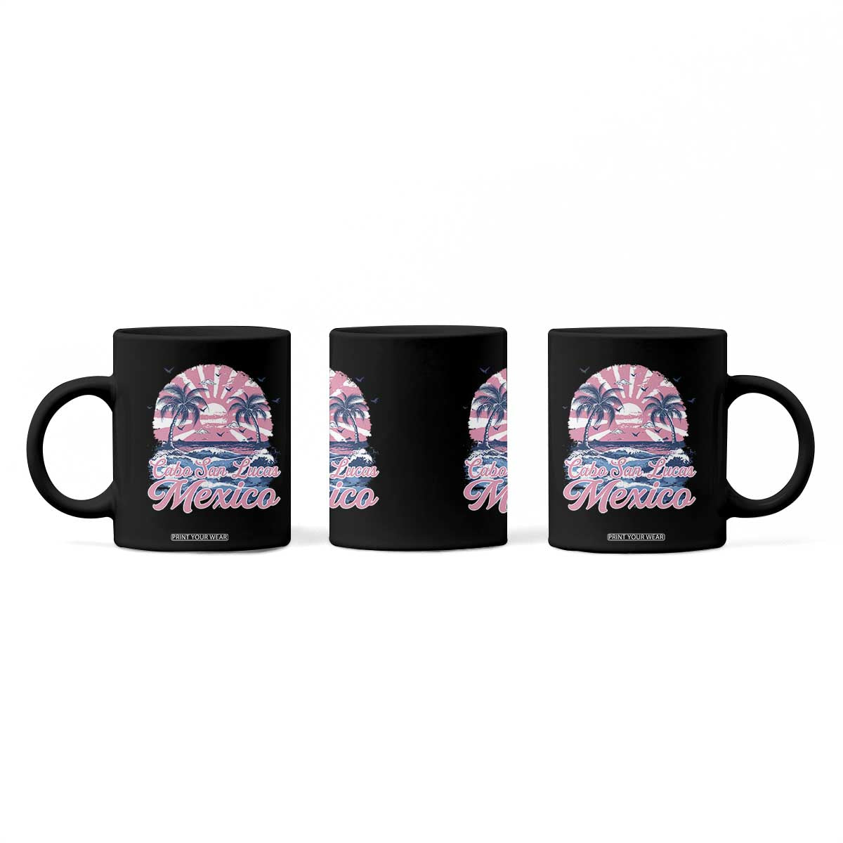 Cabo San Lucas Mexico Coffee Mug Vintage Retro Beach Summer Vacation Family Trip TS10 Print Your Wear