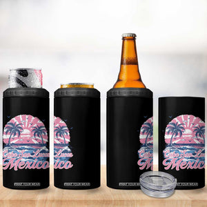 Cabo San Lucas Mexico 4 in 1 Can Cooler Tumbler Vintage Retro Beach Summer Vacation Family Trip TS10 Print Your Wear