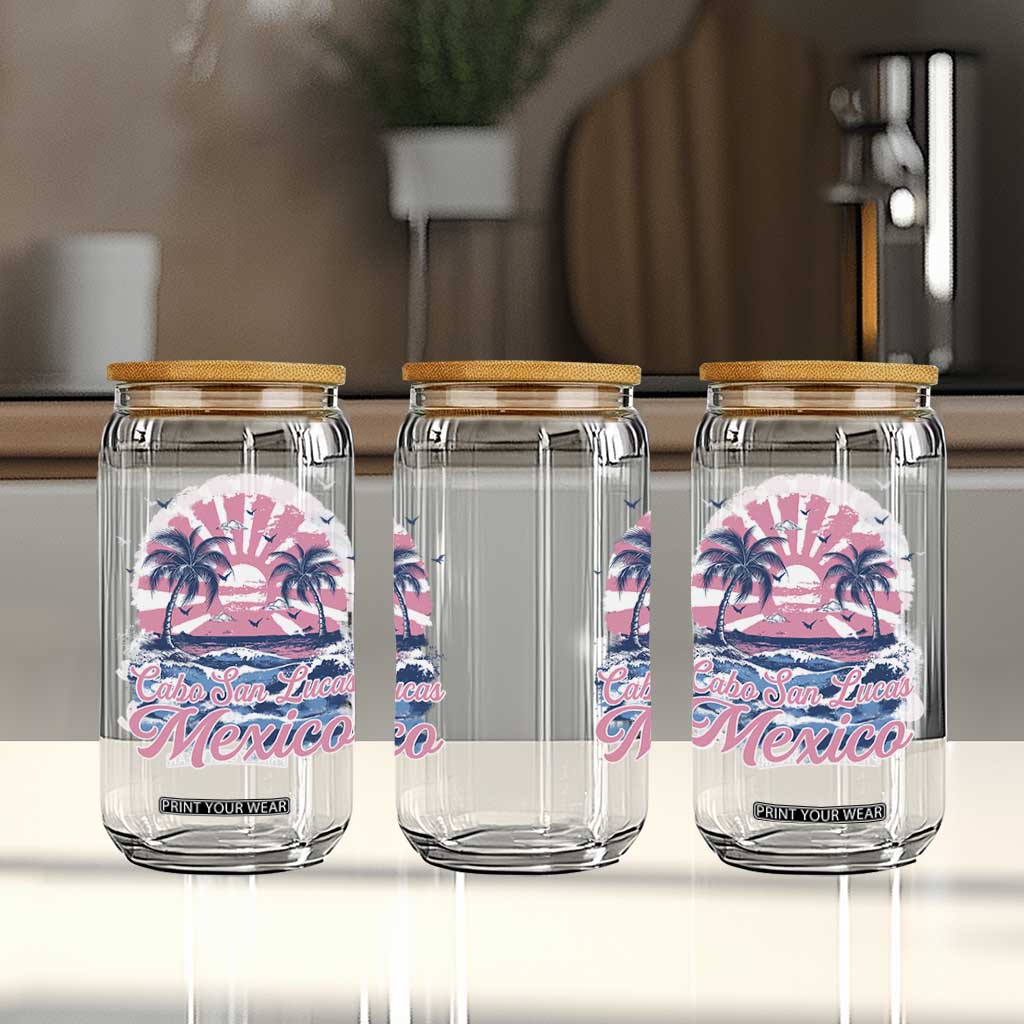 Cabo San Lucas Mexico Glass Can Vintage Retro Beach Summer Vacation Family Trip TS10 Print Your Wear