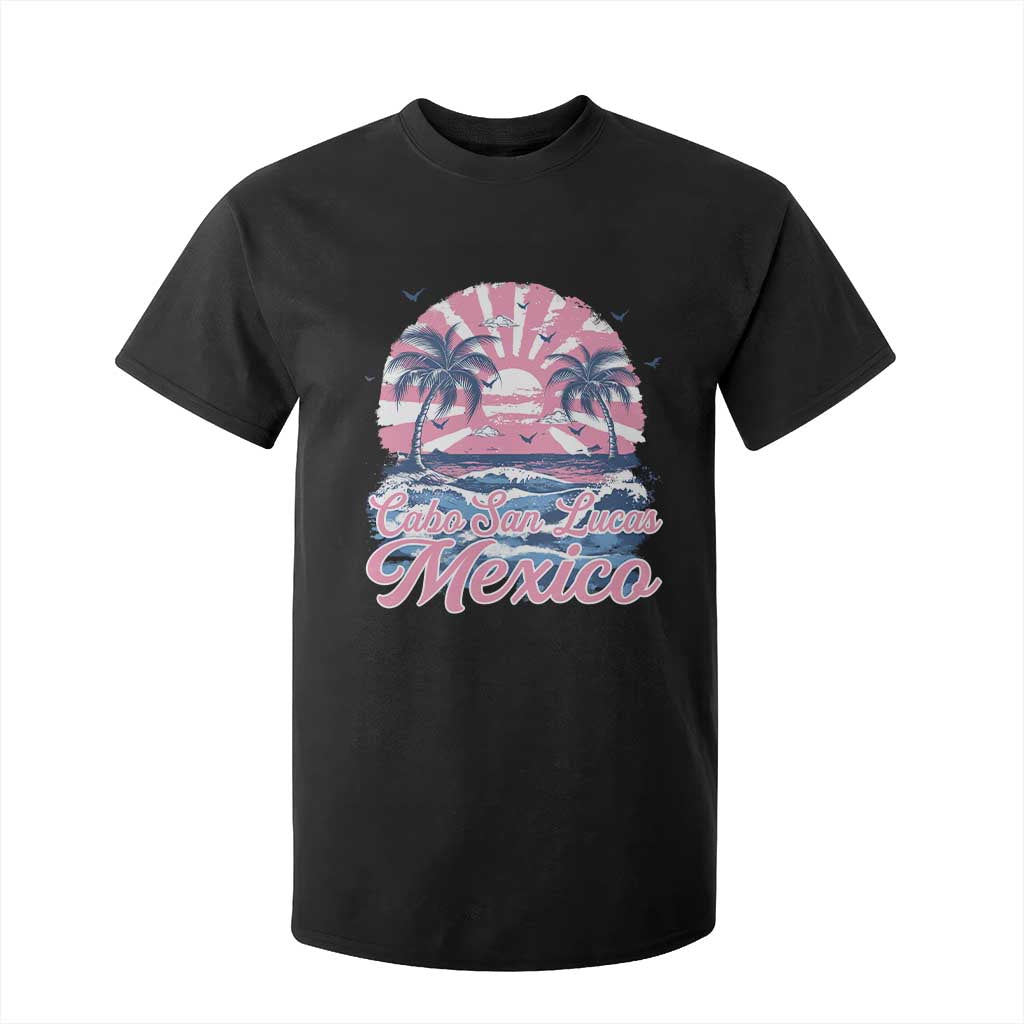 Cabo San Lucas Mexico T Shirt For Kid Vintage Retro Beach Summer Vacation Family Trip TS10 Black Print Your Wear