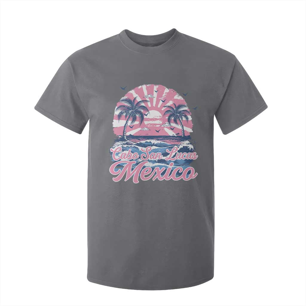 Cabo San Lucas Mexico T Shirt For Kid Vintage Retro Beach Summer Vacation Family Trip TS10 Charcoal Print Your Wear