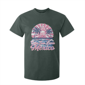 Cabo San Lucas Mexico T Shirt For Kid Vintage Retro Beach Summer Vacation Family Trip TS10 Dark Forest Green Print Your Wear